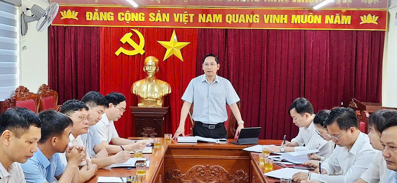 Thường trực HĐND xã giao ban với tổ trưởng, tổ phó tổ đại biểu HĐND xã- Ảnh 1.