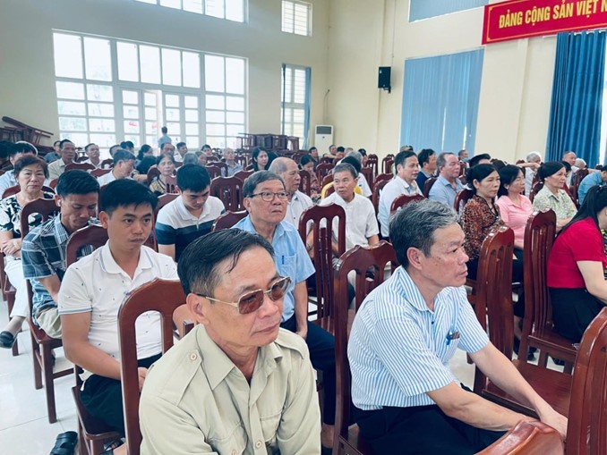 UB MTTQ xã Sơn Đồng tổ chức hội nghị thực hiện quy trình công tác nhân sự và chuẩn bị Đại hội lần thứ I- Ảnh 1.
