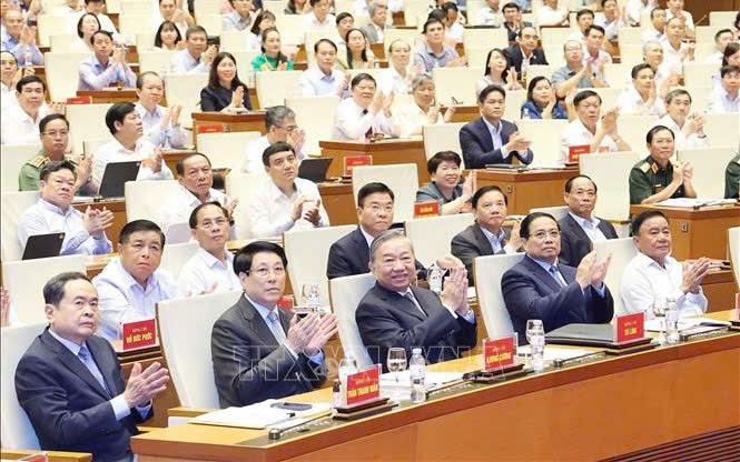 Hội nghị toàn quốc quán triệt, triển khai thực hiện các Nghị quyết của Bộ Chính trị
- Ảnh 1.