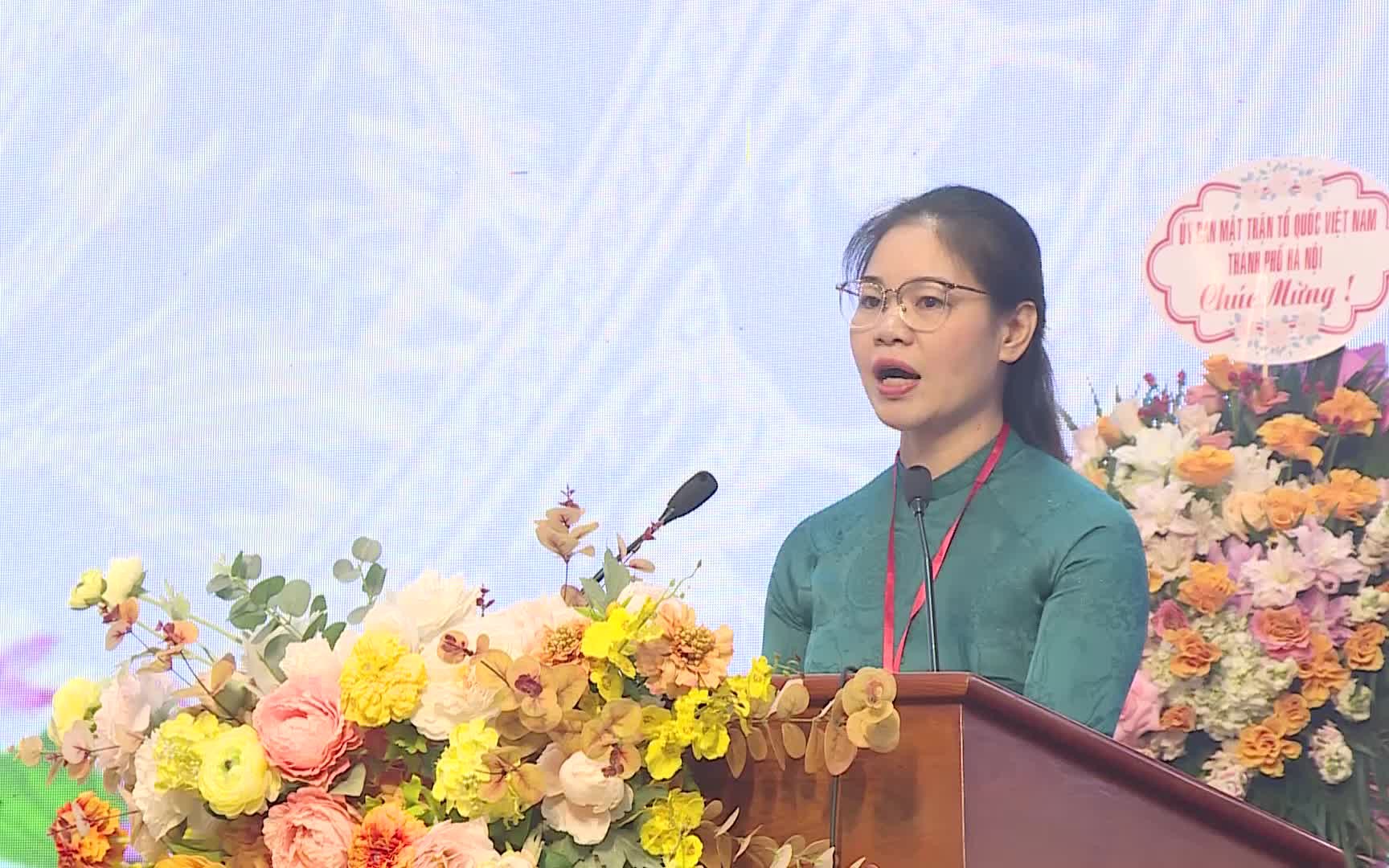 Đại hội đại biểu Mặt trận Tổ quốc Việt Nam phường Hà Đông thành công rực rỡ