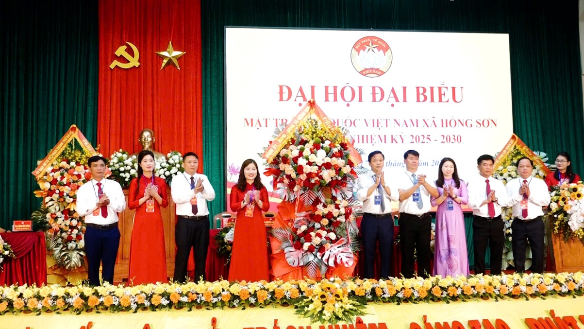 Đại hội đại biểu Mặt trận Tổ quốc Việt Nam xã Hồng Sơn lần thứ I, nhiệm kỳ 2025 - 2030 thành công tốt đẹp- Ảnh 2.