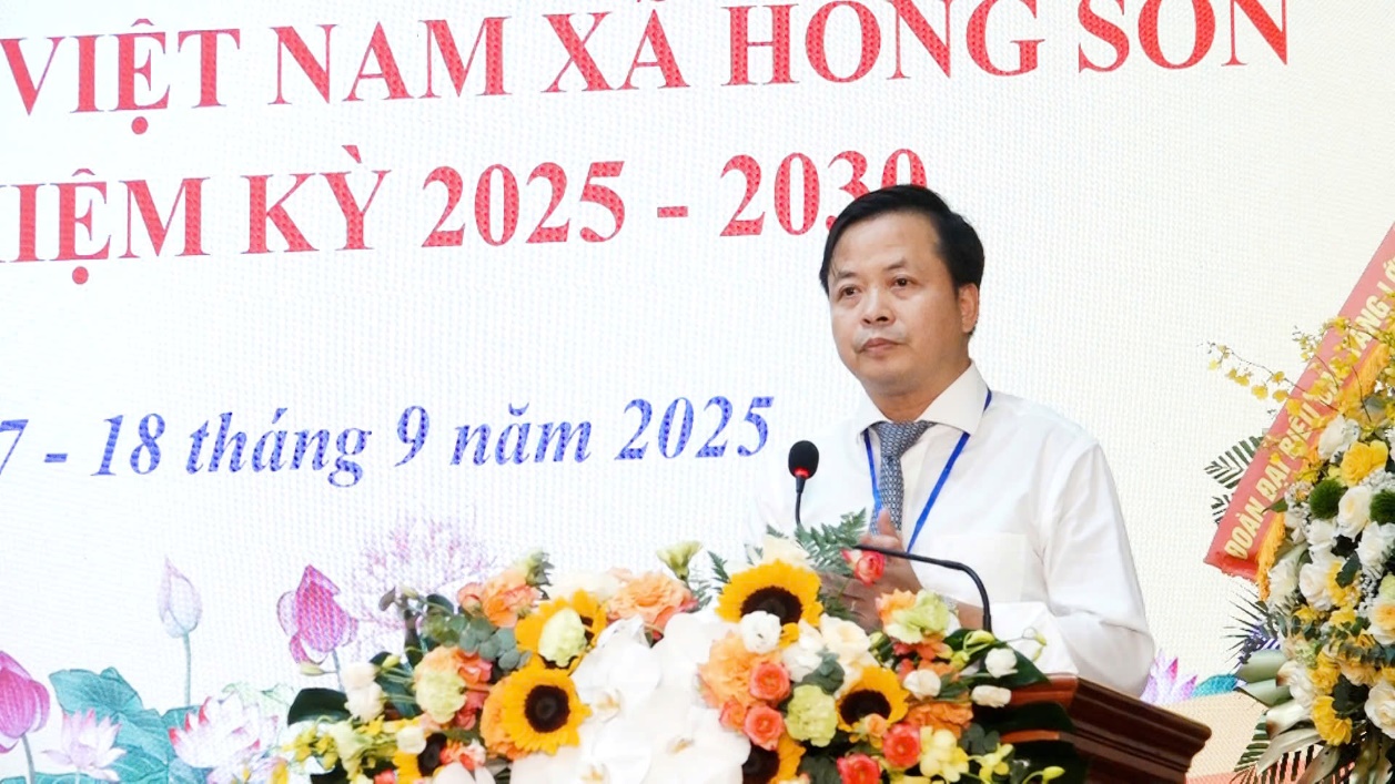 Đại hội đại biểu Mặt trận Tổ quốc Việt Nam xã Hồng Sơn lần thứ I, nhiệm kỳ 2025 - 2030 thành công tốt đẹp- Ảnh 5.