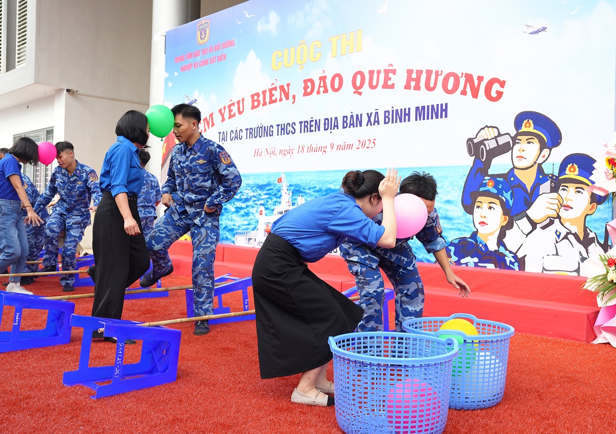 Sôi nổi Cuộc thi Em yêu biển, đảo quê hương tại xã Bình Minh, thành phố Hà Nội- Ảnh 6.