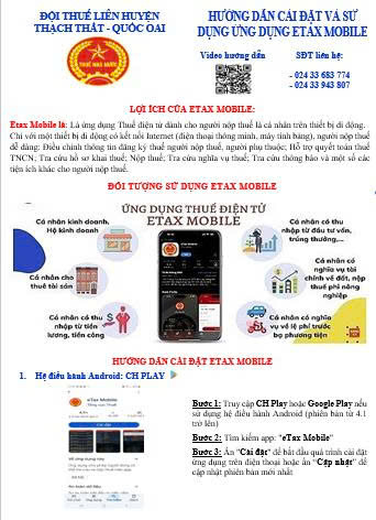  Hướng dẫn cài đặt & sử dụng ứng dụng eTax Mobile – Nộp thuế cá nhân mọi lúc mọi nơi- Ảnh 1.
