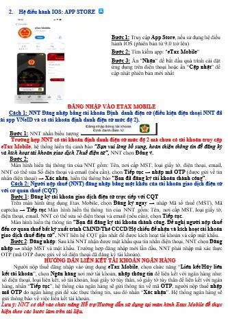  Hướng dẫn cài đặt & sử dụng ứng dụng eTax Mobile – Nộp thuế cá nhân mọi lúc mọi nơi- Ảnh 2.