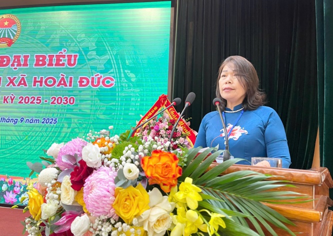 Đại hội Đại biểu Hội Nông dân xã Hoài Đức lần thứ I, nhiệm kỳ 2025-2030- Ảnh 12.