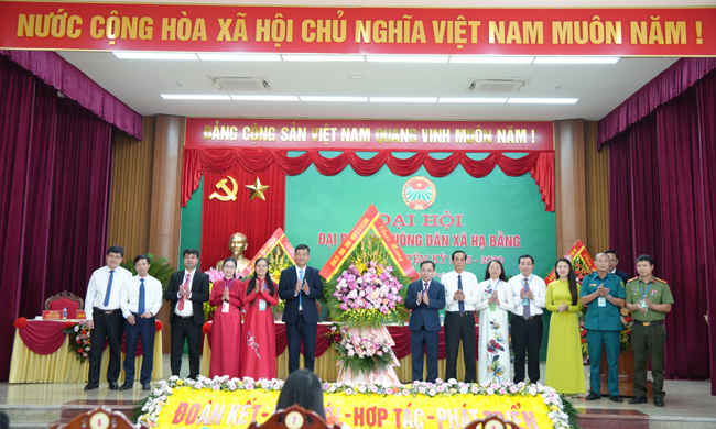 ĐẠI HỘI ĐẠI BIỂU HỘI NÔNG DÂN XÃ HẠ BẰNG LẦN THỨ NHẤT, NHIỆM KỲ 2025–2030- Ảnh 3.