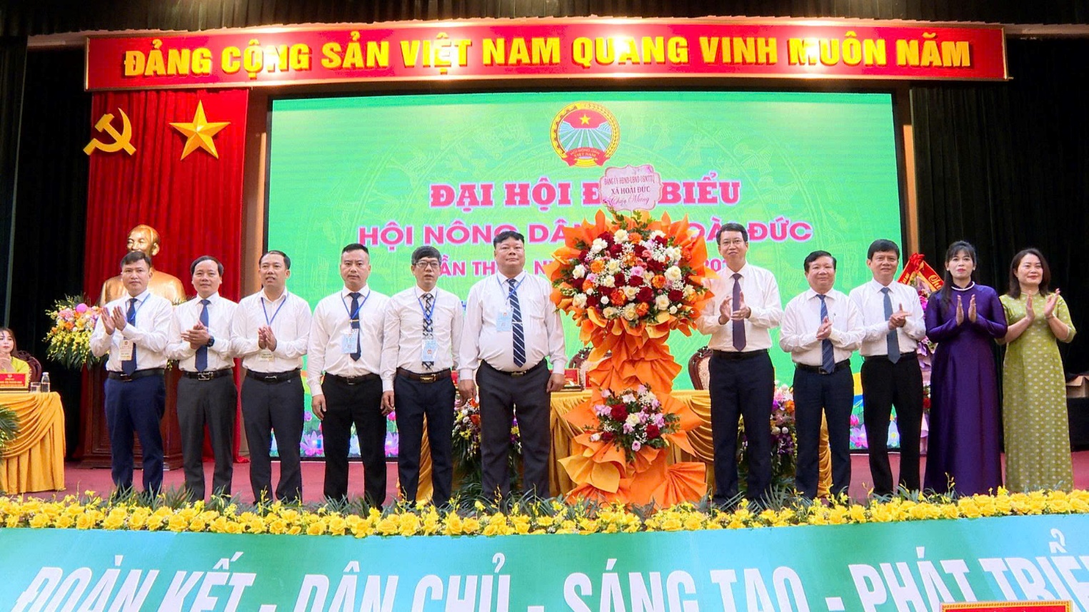 Đại hội Đại biểu Hội Nông dân xã Hoài Đức lần thứ I, nhiệm kỳ 2025-2030- Ảnh 2.