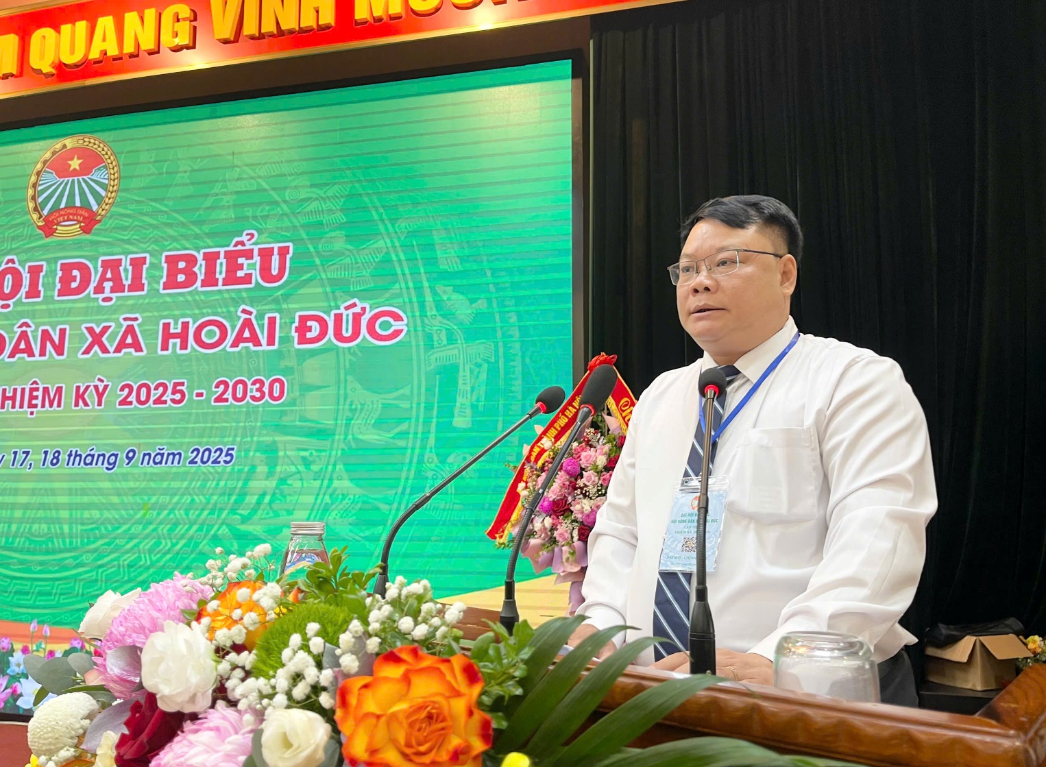 Đại hội Đại biểu Hội Nông dân xã Hoài Đức lần thứ I, nhiệm kỳ 2025-2030- Ảnh 3.