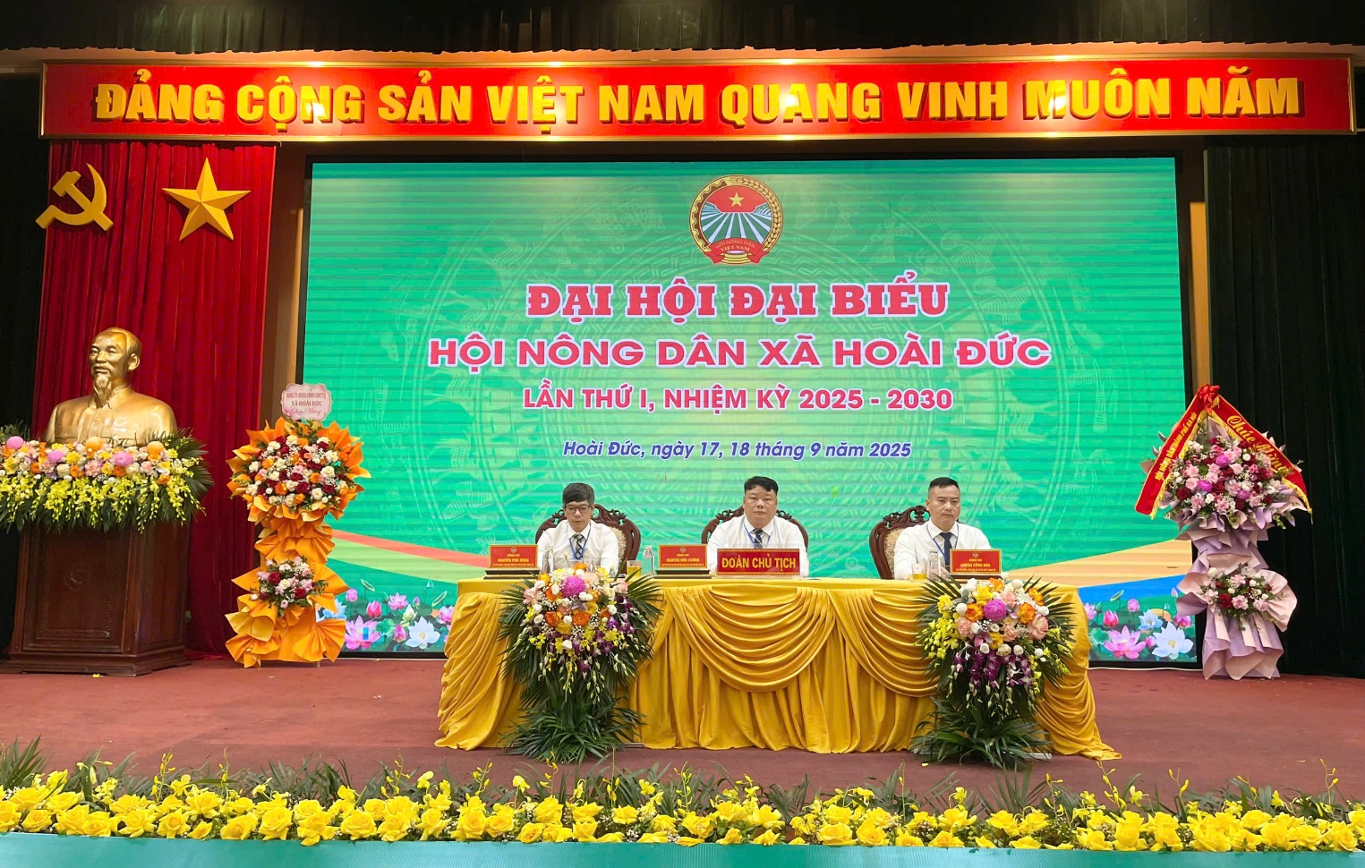 Đại hội Đại biểu Hội Nông dân xã Hoài Đức lần thứ I, nhiệm kỳ 2025-2030- Ảnh 8.