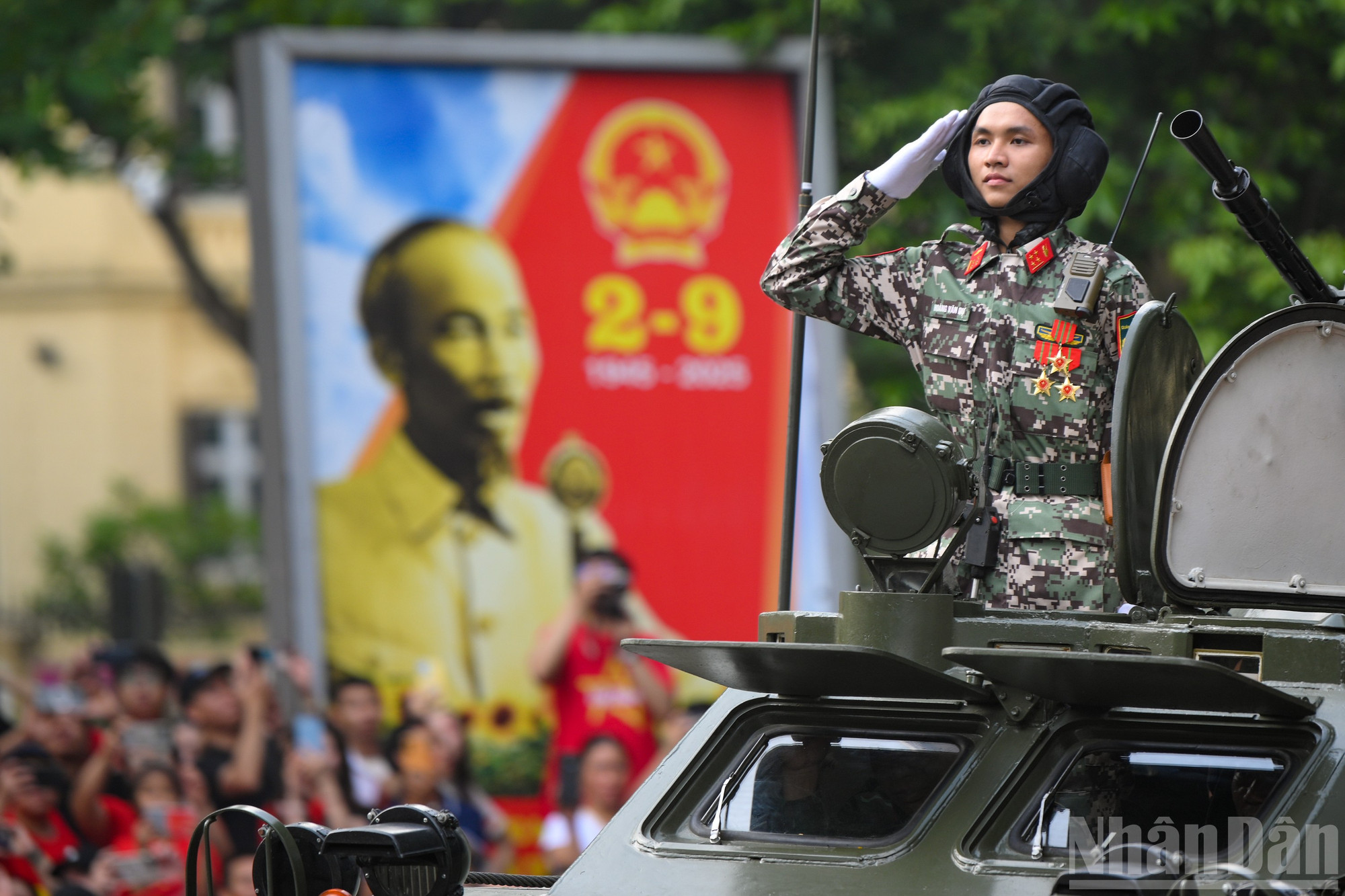 [Ảnh] Toàn cảnh lễ diễu binh, diễu hành kỷ niệm 80 năm Cách mạng Tháng Tám thành công và Quốc khánh 2/9- Ảnh 24.
