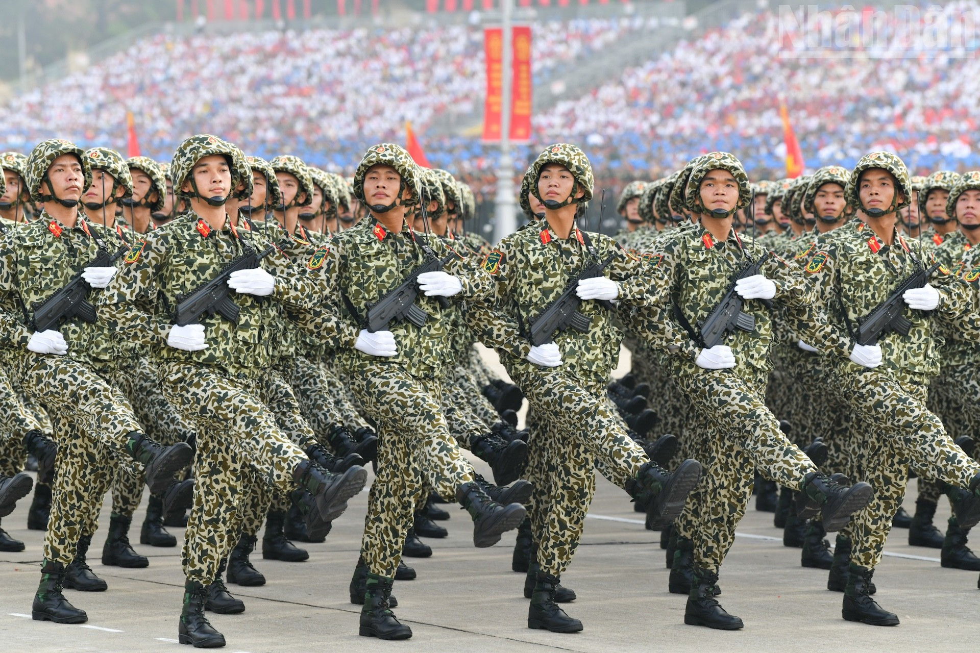 [Ảnh] Toàn cảnh lễ diễu binh, diễu hành kỷ niệm 80 năm Cách mạng Tháng Tám thành công và Quốc khánh 2/9- Ảnh 10.