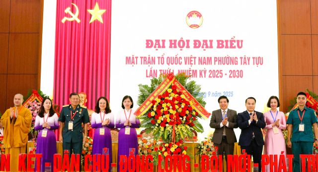 Đại hội đại biểu MTTQ Việt Nam phường Tây Tựu lần thứ I, nhiệm kỳ 2025-2030 thành công tốt đẹp- Ảnh 4.