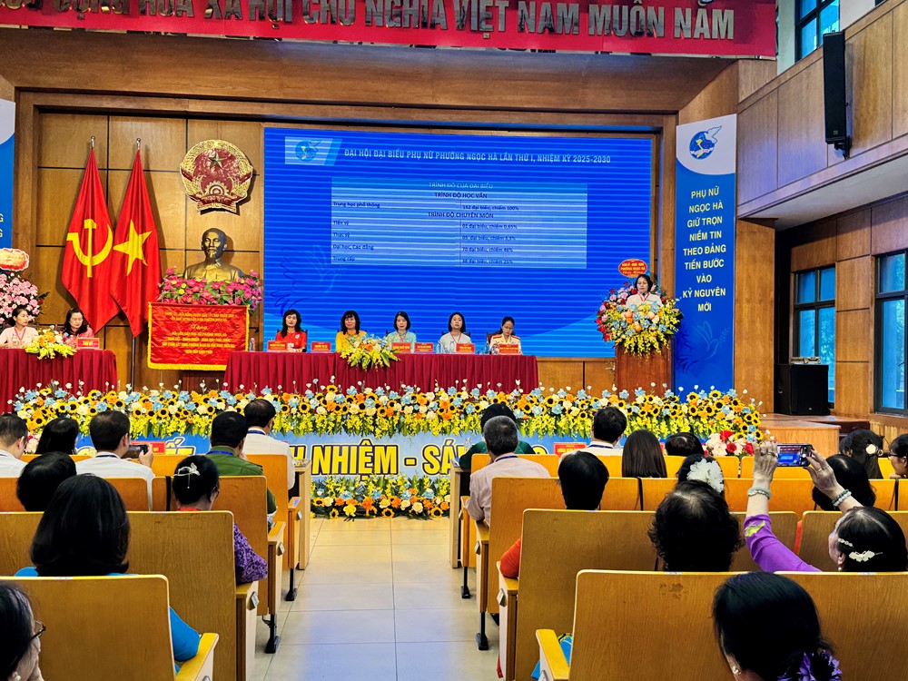 Hội LHPN phường Ngọc Hà phấn đấu có nhiều hơn nữa gương phụ nữ là người tốt, việc tốt điển hình cấp thành phố- Ảnh 1.
