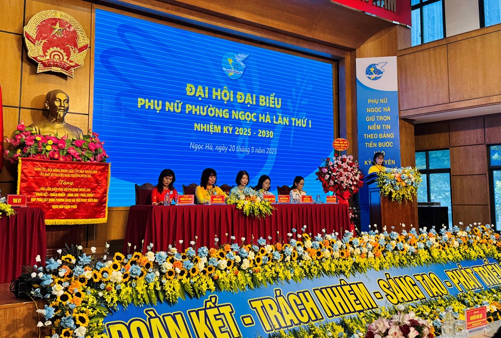 Hội LHPN phường Ngọc Hà phấn đấu có nhiều hơn nữa gương phụ nữ là người tốt, việc tốt điển hình cấp thành phố- Ảnh 4.