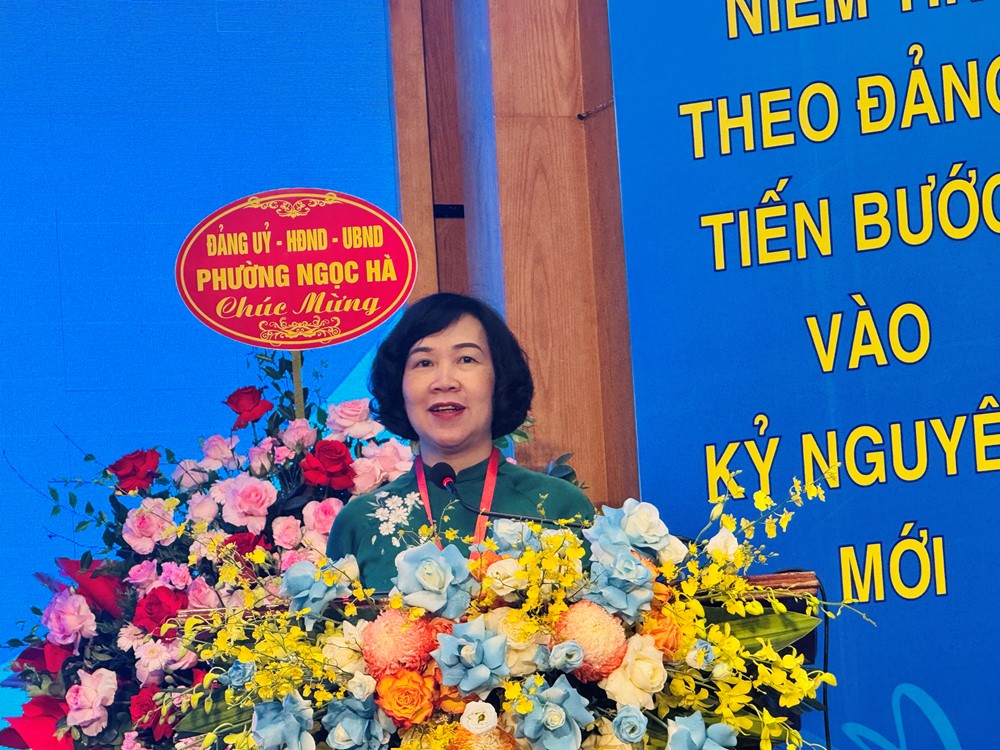 Hội LHPN phường Ngọc Hà phấn đấu có nhiều hơn nữa gương phụ nữ là người tốt, việc tốt điển hình cấp thành phố- Ảnh 5.