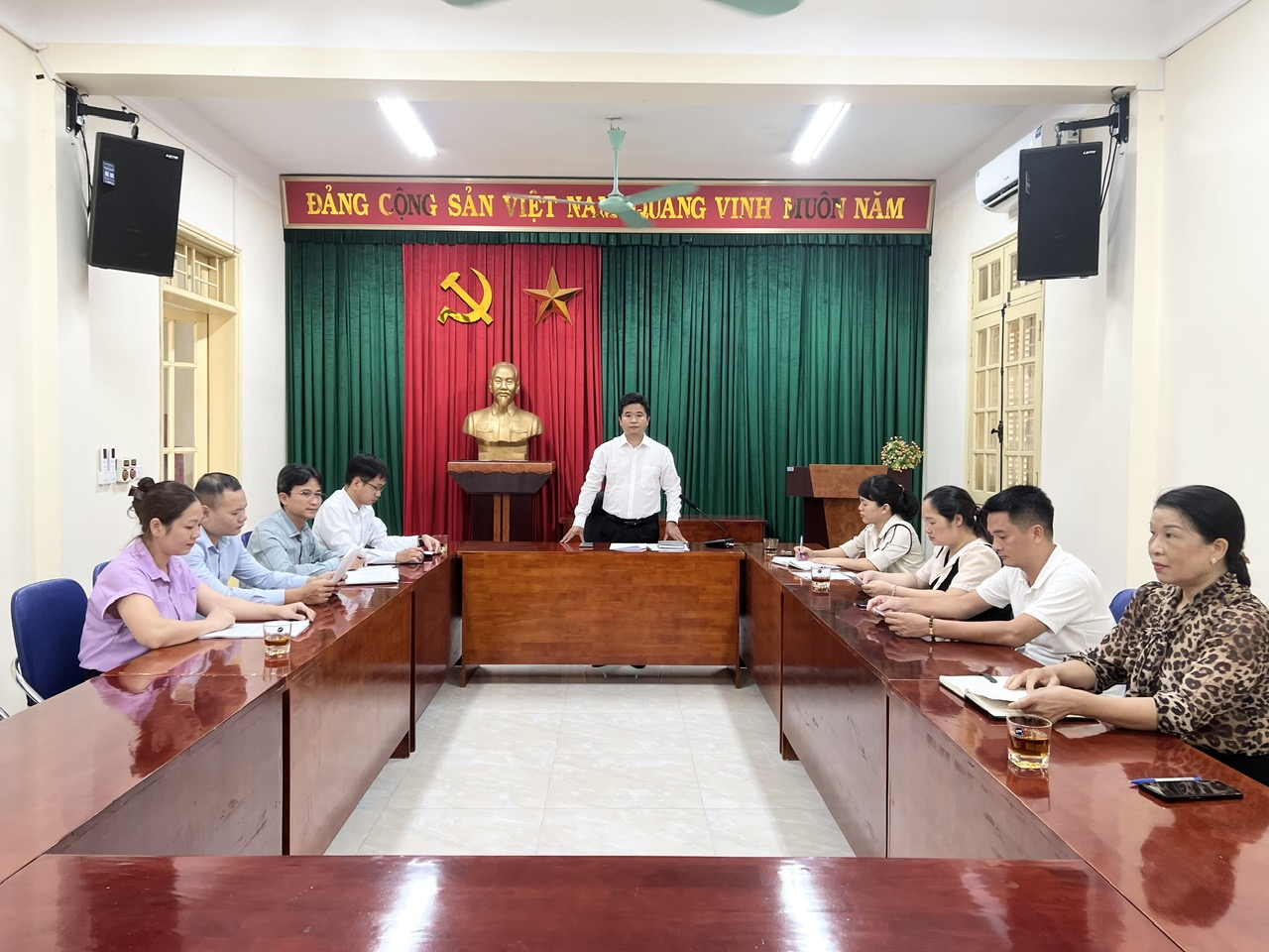 An Khánh triển khai kế hoạch vận động hiến máu tình nguyện- Ảnh 1.