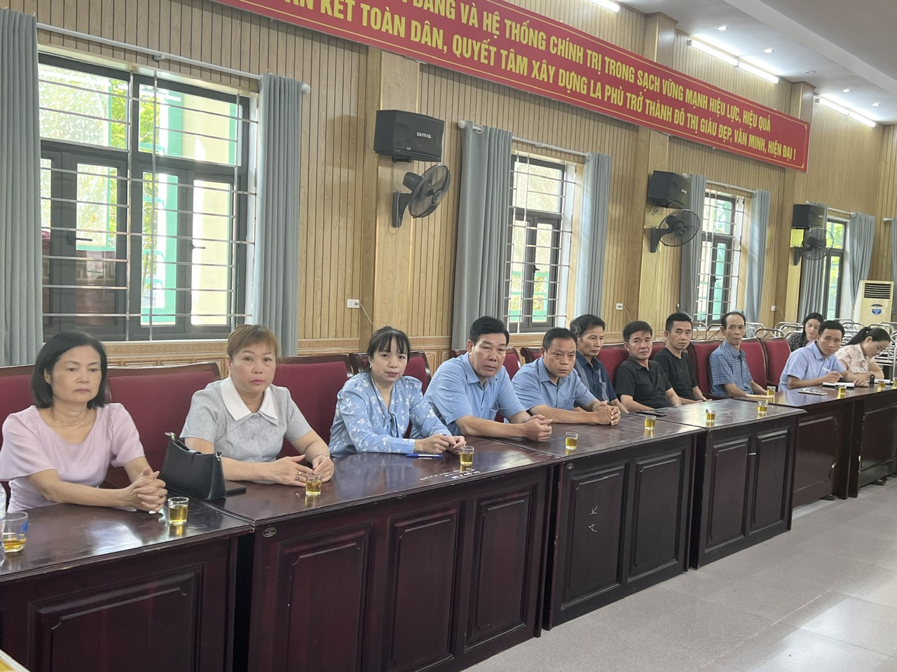 UBND xã An Khánh làm việc với một số thôn trên địa bàn xã- Ảnh 4.