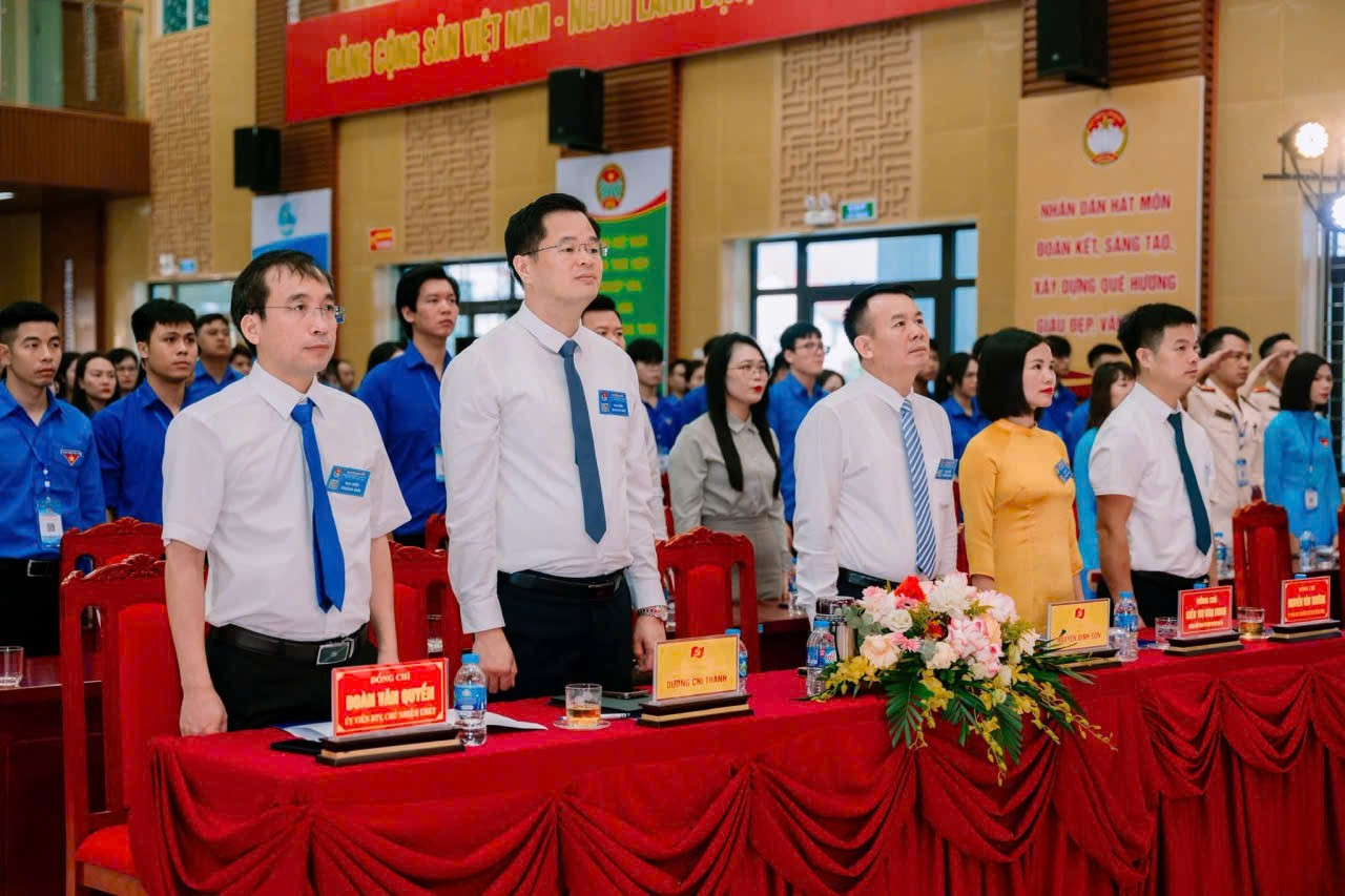 Đoàn TNCS Hồ Chí Minh xã Hát Môn tổ chức thành công Đại hội- Ảnh 2.