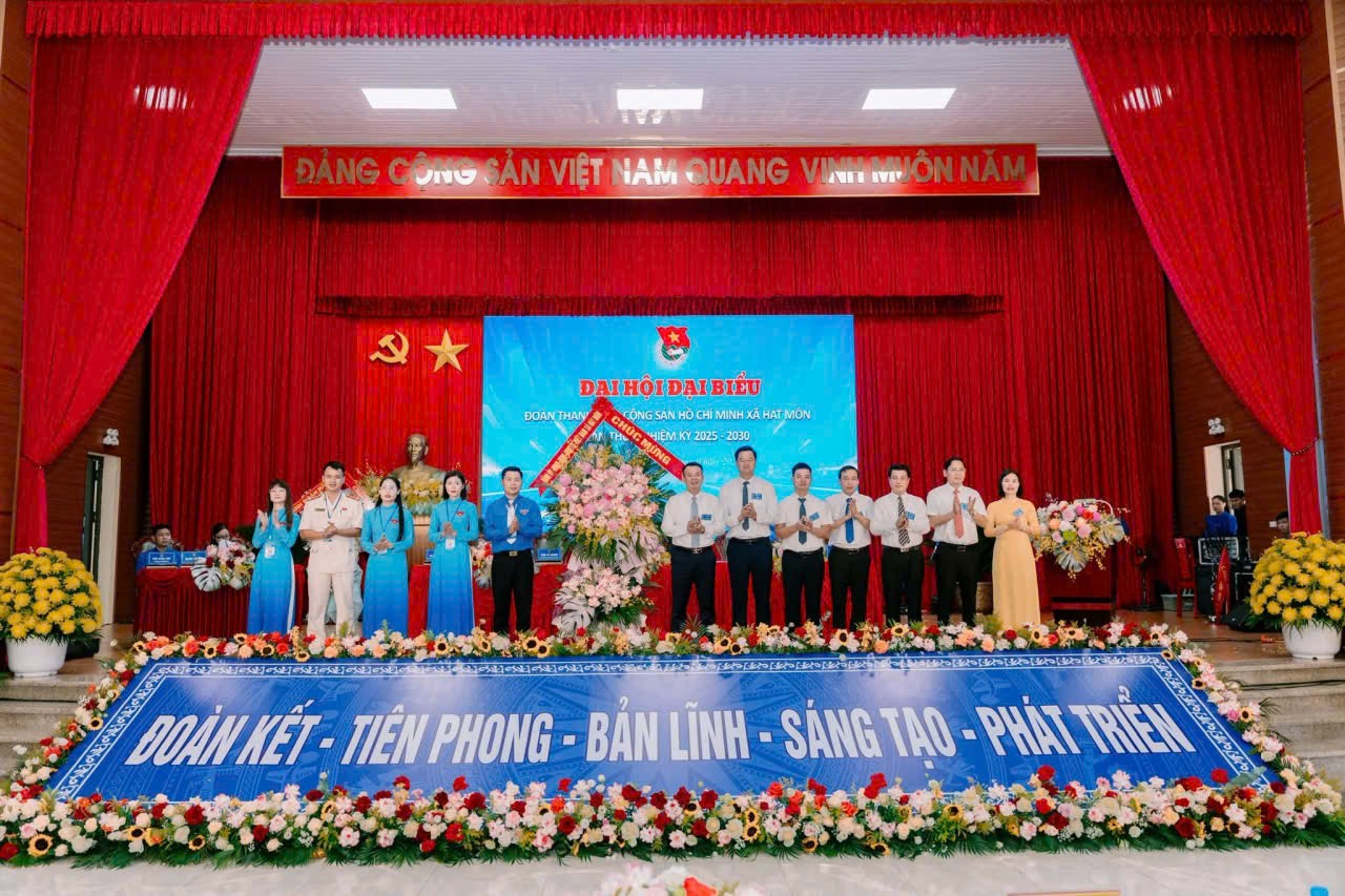 Đoàn TNCS Hồ Chí Minh xã Hát Môn tổ chức thành công Đại hội- Ảnh 5.