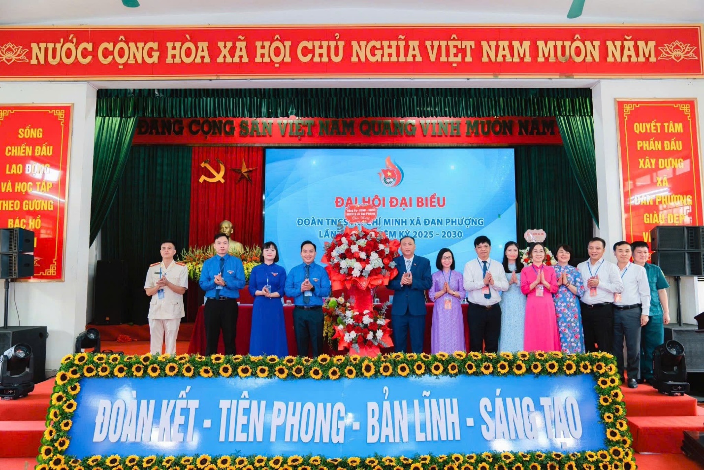 Đại hội đại biểu Đoàn thanh niên cộng sản Hồ Chí Minh xã Đan Phượng lần thứ nhất, nhiệm kỳ 2025-2030.- Ảnh 1.