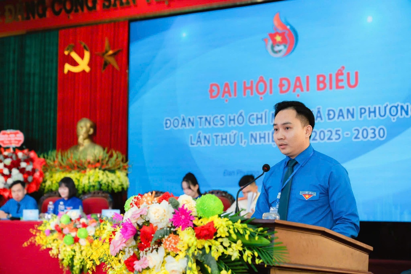 Đại hội đại biểu Đoàn thanh niên cộng sản Hồ Chí Minh xã Đan Phượng lần thứ nhất, nhiệm kỳ 2025-2030.- Ảnh 2.