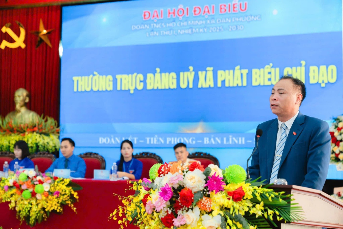 Đại hội đại biểu Đoàn thanh niên cộng sản Hồ Chí Minh xã Đan Phượng lần thứ nhất, nhiệm kỳ 2025-2030.- Ảnh 5.