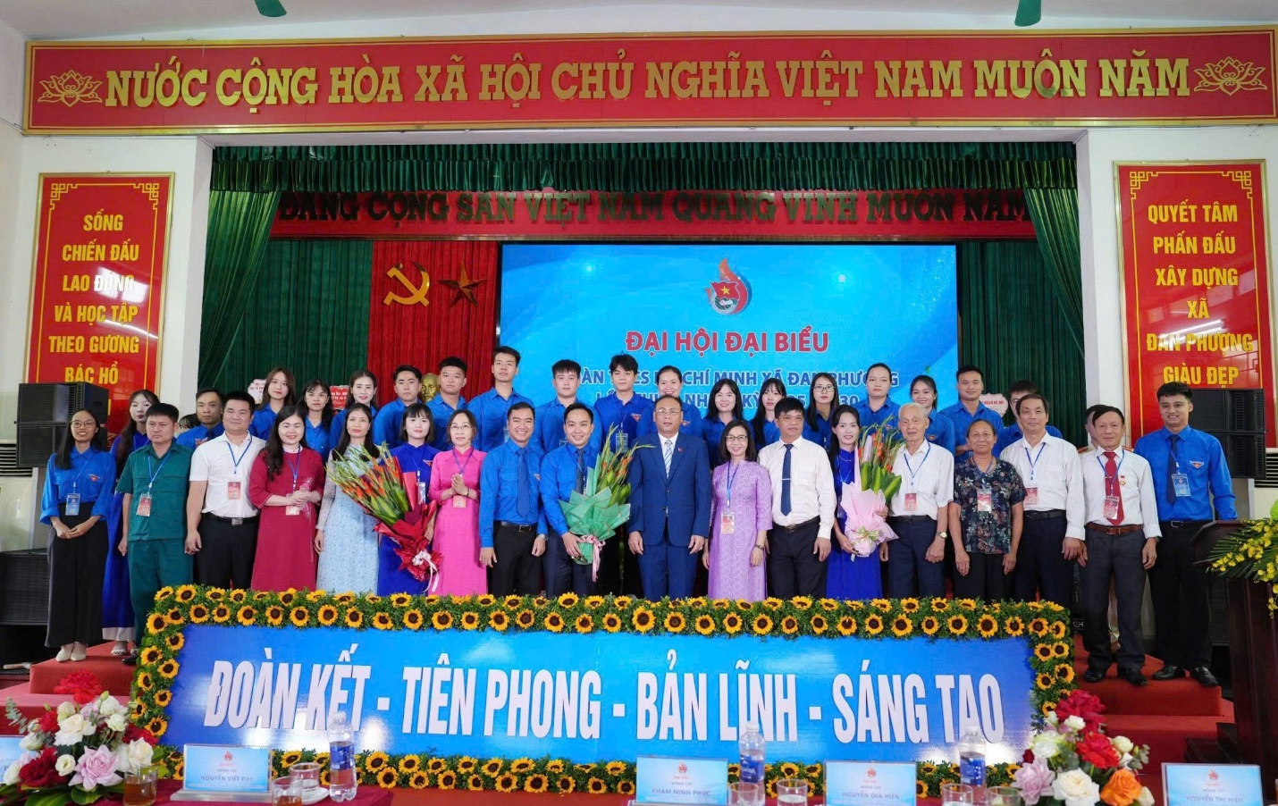 Đại hội đại biểu Đoàn thanh niên cộng sản Hồ Chí Minh xã Đan Phượng lần thứ nhất, nhiệm kỳ 2025-2030.- Ảnh 6.
