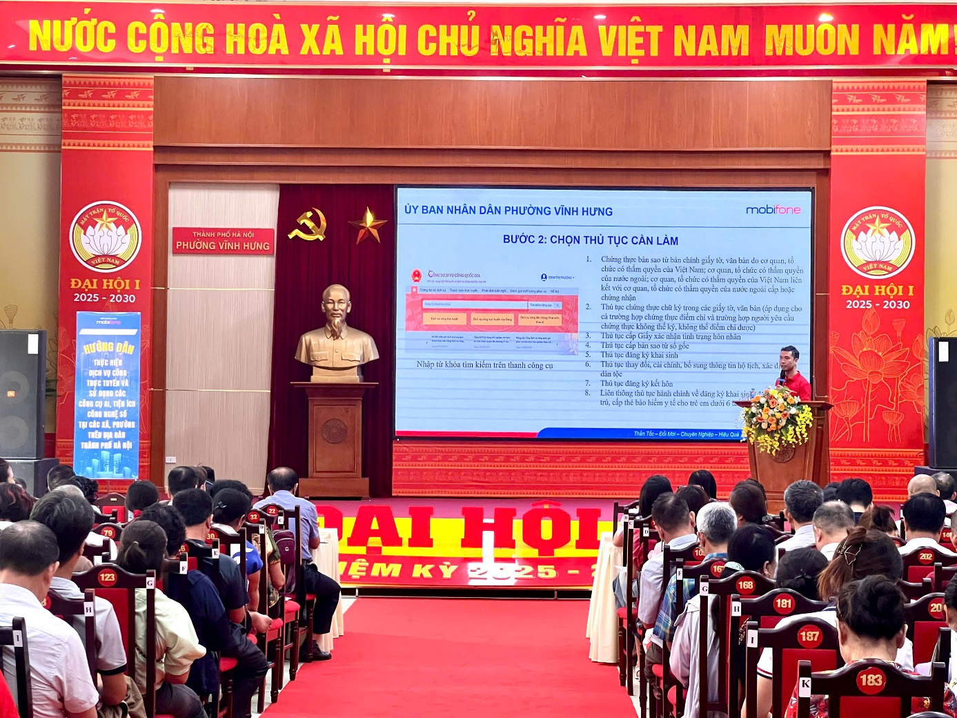 PHƯỜNG VĨNH HƯNG: TẬP HUẤN CHUYỂN ĐỔI SỐ, NÂNG CAO HIỆU QUẢ XÂY DỰNG CHÍNH QUYỀN PHỤC VỤ NHÂN DÂN- Ảnh 2.