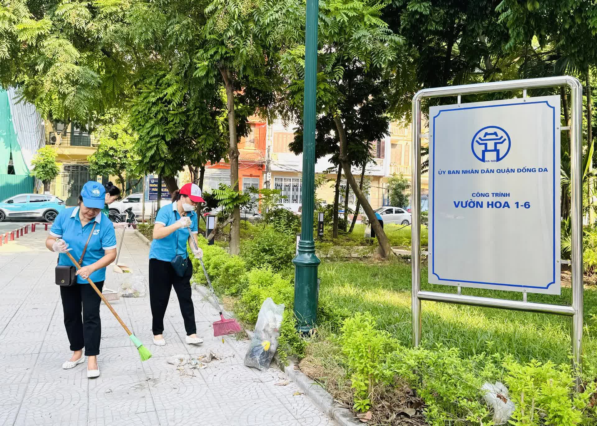 Phường Đống Đa chung tay nâng cao chất lượng không gian xanh ở các công viên- Ảnh 5.