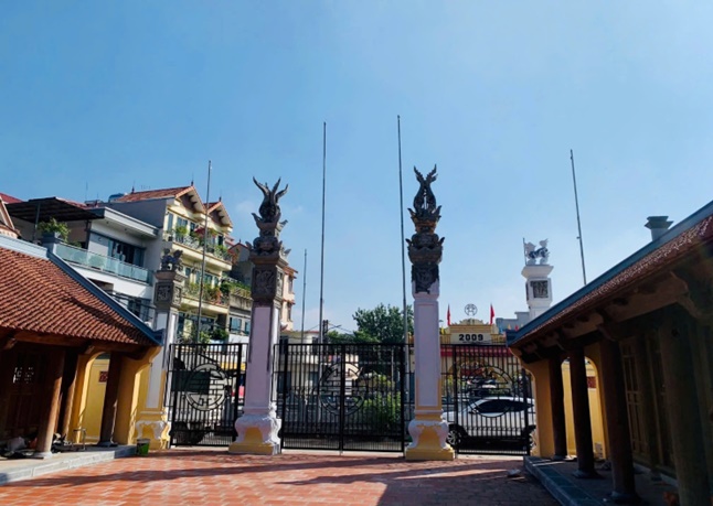 Nghiệm thu kỹ thuật trước khi bàn giao sử dụng công trình Tu bổ, tôn tạo di tích đình Giang Xá, thôn Giang Xá, xã Hoài Đức- Ảnh 2.