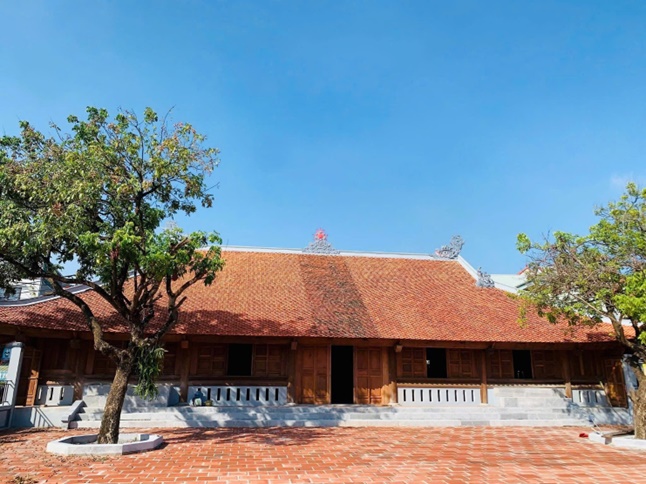 Nghiệm thu kỹ thuật trước khi bàn giao sử dụng công trình Tu bổ, tôn tạo di tích đình Giang Xá, thôn Giang Xá, xã Hoài Đức- Ảnh 4.