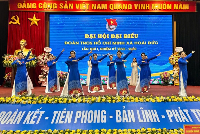 Đại hội đại biểu Đoàn Thanh niên xã Hoài Đức lần thứ I, nhiệm kỳ 2025-2030 thành công tốt đẹp- Ảnh 6.