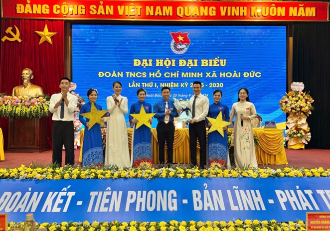 Đại hội đại biểu Đoàn Thanh niên xã Hoài Đức lần thứ I, nhiệm kỳ 2025-2030 thành công tốt đẹp- Ảnh 7.