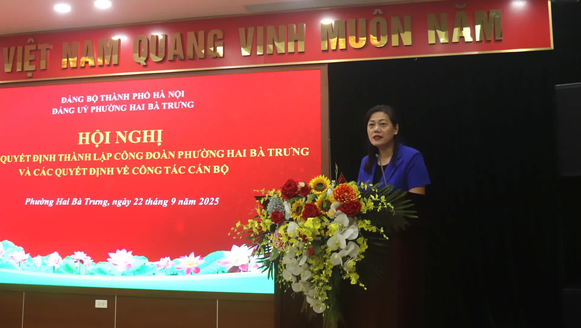 Phường Hai Bà Trưng công bố thành lập Công đoàn phường, các quyết định công tác cán bộ- Ảnh 5.