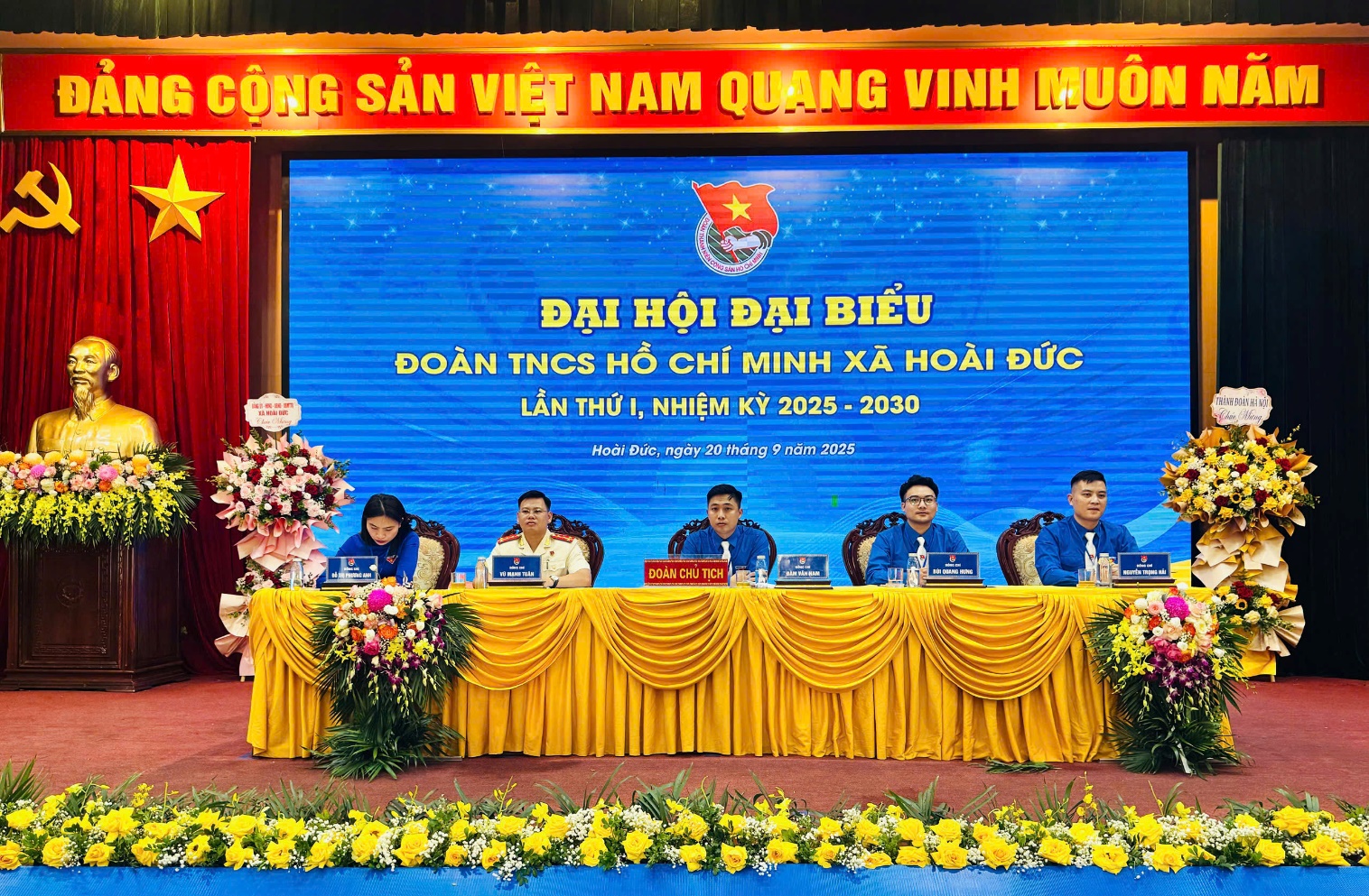 Đại hội đại biểu Đoàn Thanh niên xã Hoài Đức lần thứ I, nhiệm kỳ 2025-2030 thành công tốt đẹp- Ảnh 8.