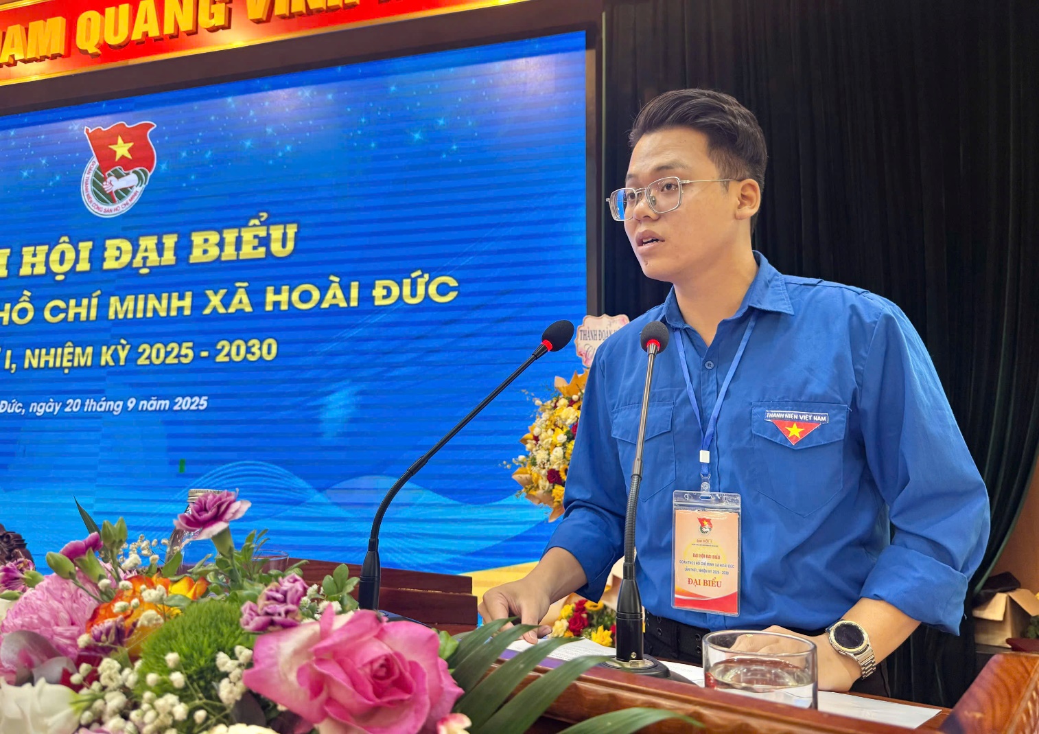 Đại hội đại biểu Đoàn Thanh niên xã Hoài Đức lần thứ I, nhiệm kỳ 2025-2030 thành công tốt đẹp- Ảnh 9.