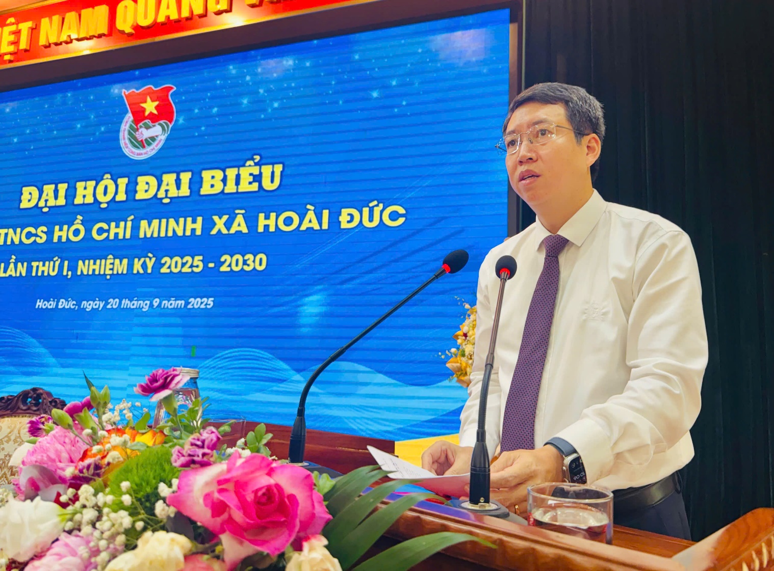 Đại hội đại biểu Đoàn Thanh niên xã Hoài Đức lần thứ I, nhiệm kỳ 2025-2030 thành công tốt đẹp- Ảnh 12.