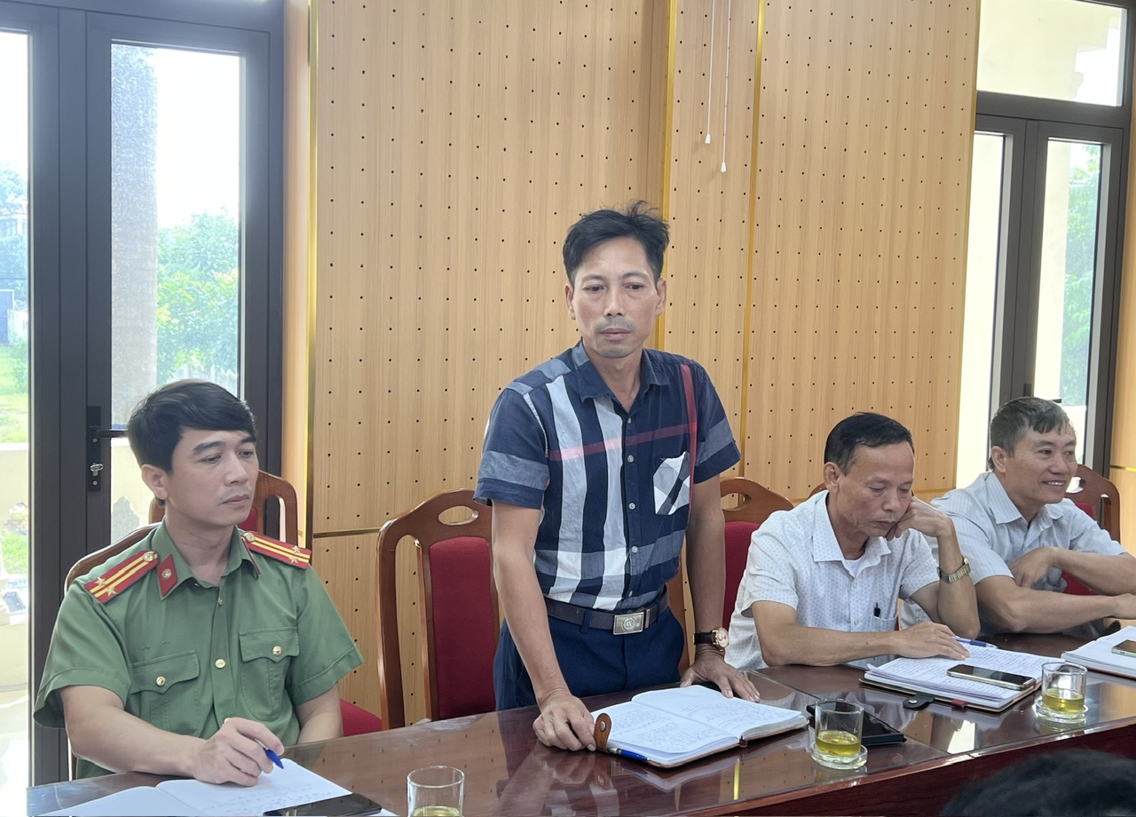 UBND xã An Khánh làm việc với các thôn Thanh Quang, Lại Dụ, An Hạ, Ngự Câu và Đào Nguyên- Ảnh 4.