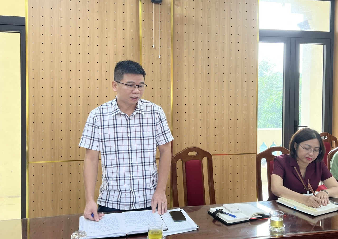 UBND xã An Khánh làm việc với các thôn Thanh Quang, Lại Dụ, An Hạ, Ngự Câu và Đào Nguyên- Ảnh 7.