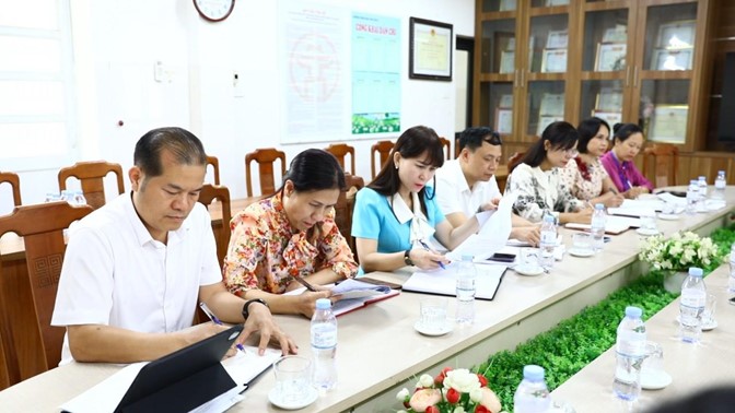 Thường trực HĐND xã Sơn Đồng tổ chức đoàn khảo sát cơ sở vật chất trường học trên địa bàn- Ảnh 6.