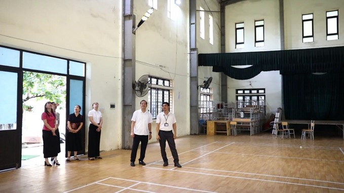 Thường trực HĐND xã Sơn Đồng tổ chức đoàn khảo sát cơ sở vật chất trường học trên địa bàn- Ảnh 20.