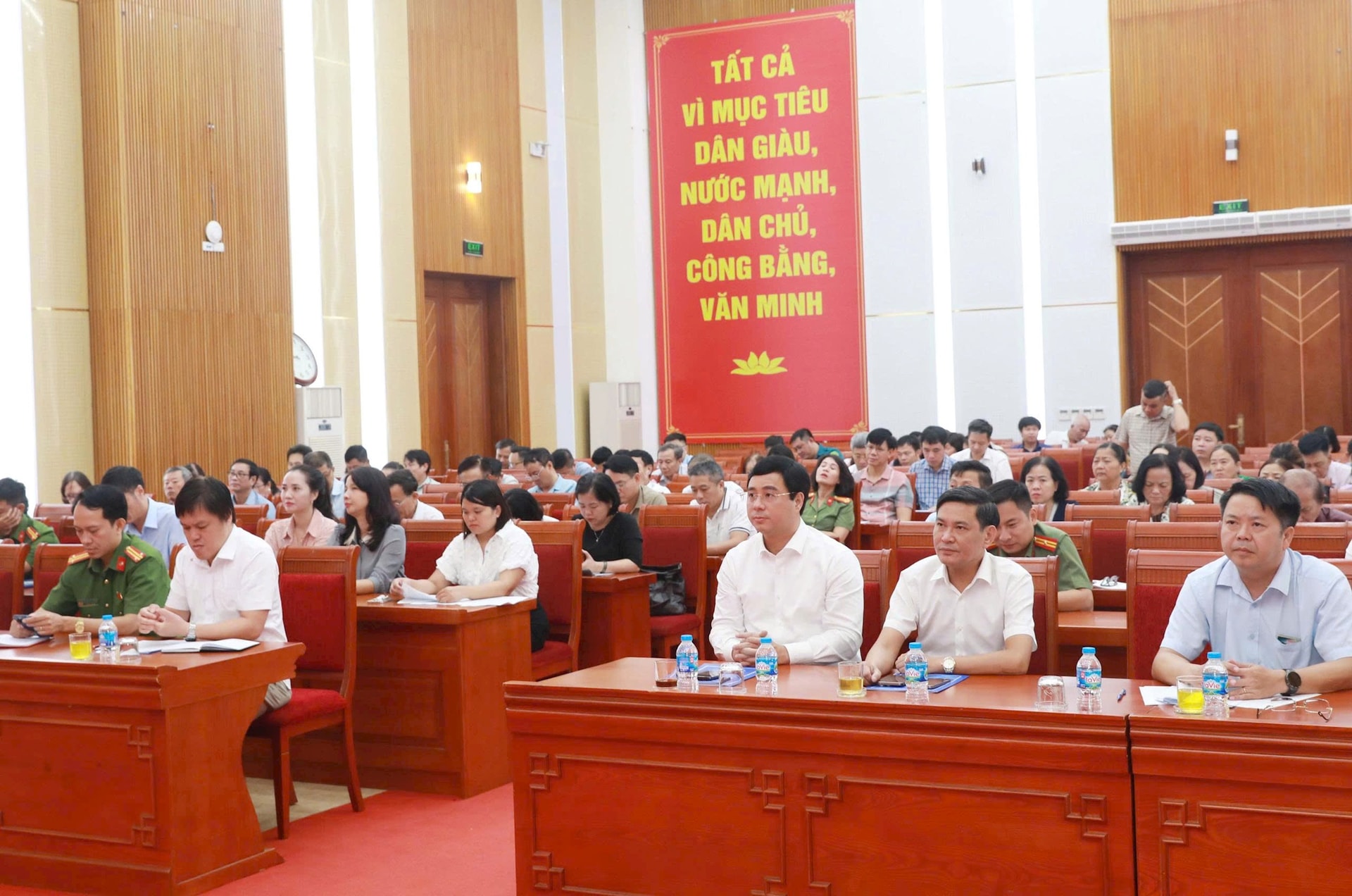 Đảng bộ phường Yên Sở tổ Hội nghị tuyên truyền, học tập quán triệt triển khai thực hiện Nghị quyết Đại hội đại biểu Đảng bộ phường lần thứ- Ảnh 1.