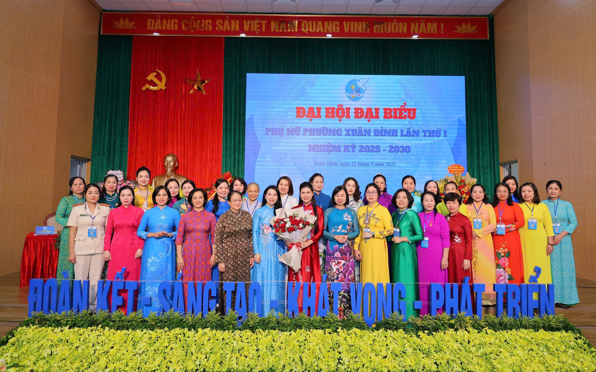 Đại hội đại biểu Phụ nữ phường Xuân Đỉnh lần thứ I: Khẳng định vai trò, trí tuệ và khát vọng của phụ nữ thời kỳ mới