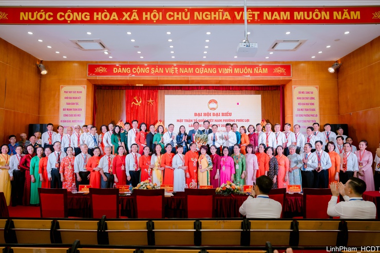 Đại hội đại biểu MTTQ Việt Nam phường Phúc Lợi lần thứ I thành công tốt đẹp- Ảnh 9.