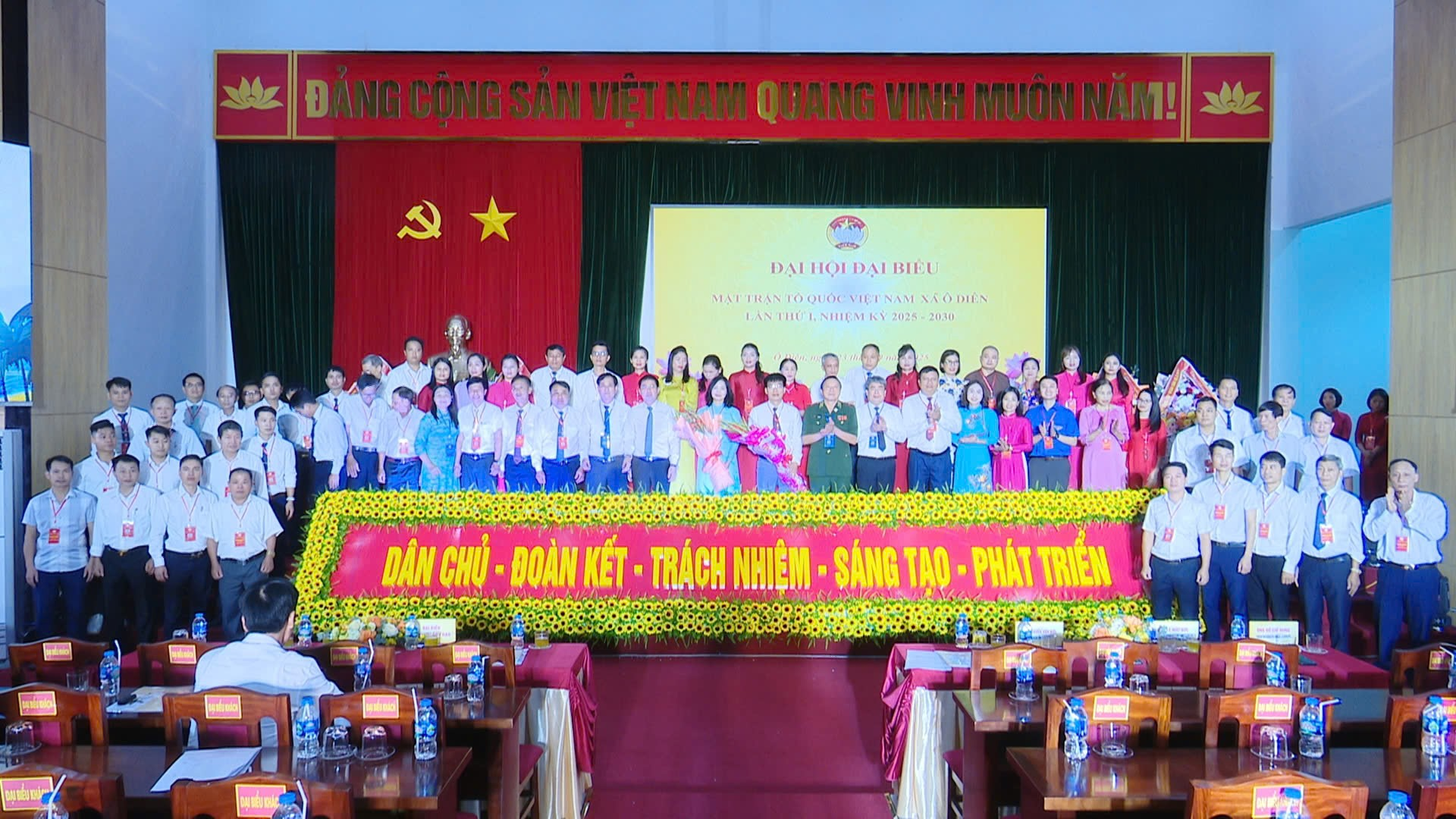Đại hội Đại biểu Mặt trận Tổ quốc xã Ô Diên lần thứ nhất, nhiệm kỳ 2025 – 2030 thành công tốt đẹp.- Ảnh 5.