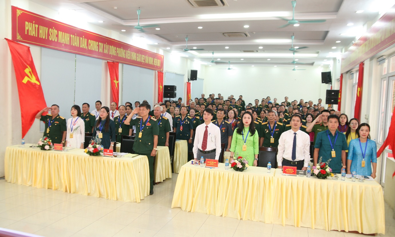 Đại hội đại biểu Cựu chiến binh phường Kiến Hưng lần thứ VIII, nhiệm kỳ 2025 – 2030- Ảnh 1.