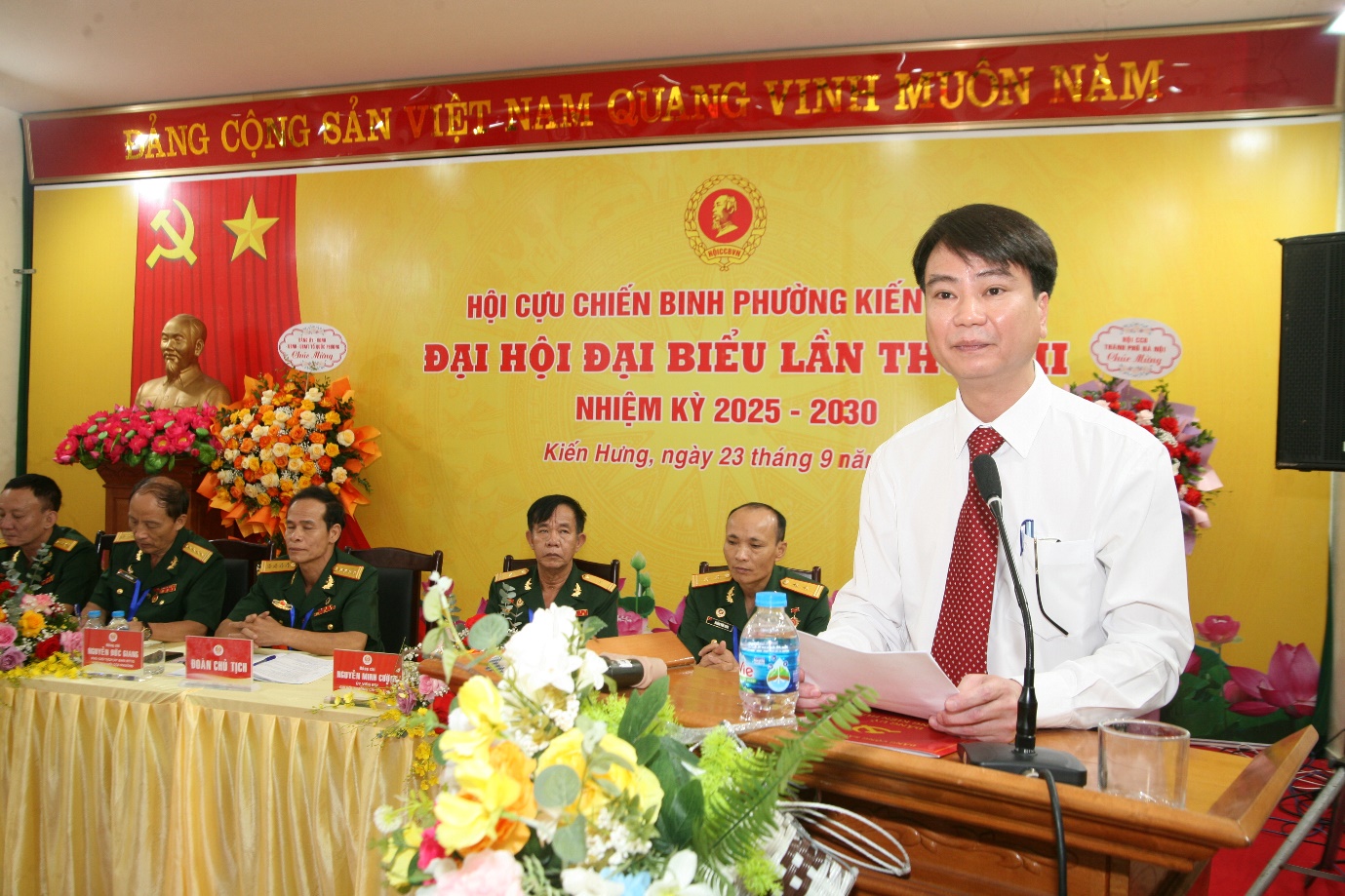 Đại hội đại biểu Cựu chiến binh phường Kiến Hưng lần thứ VIII, nhiệm kỳ 2025 – 2030- Ảnh 6.