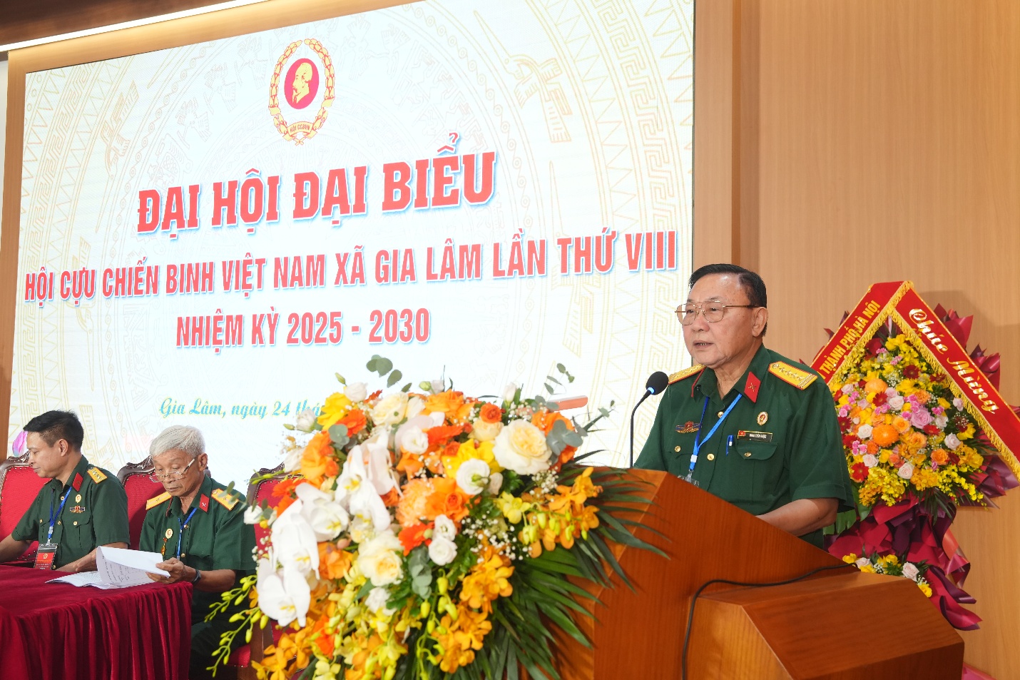 ĐẠI HỘI ĐẠI BIỂU HỘI CỰU CHIẾN BINH XÃ GIA LÂM LẦN THỨ VIII, NHIỆM KỲ 2025 – 2030 THÀNH CÔNG TỐT ĐẸP- Ảnh 2.