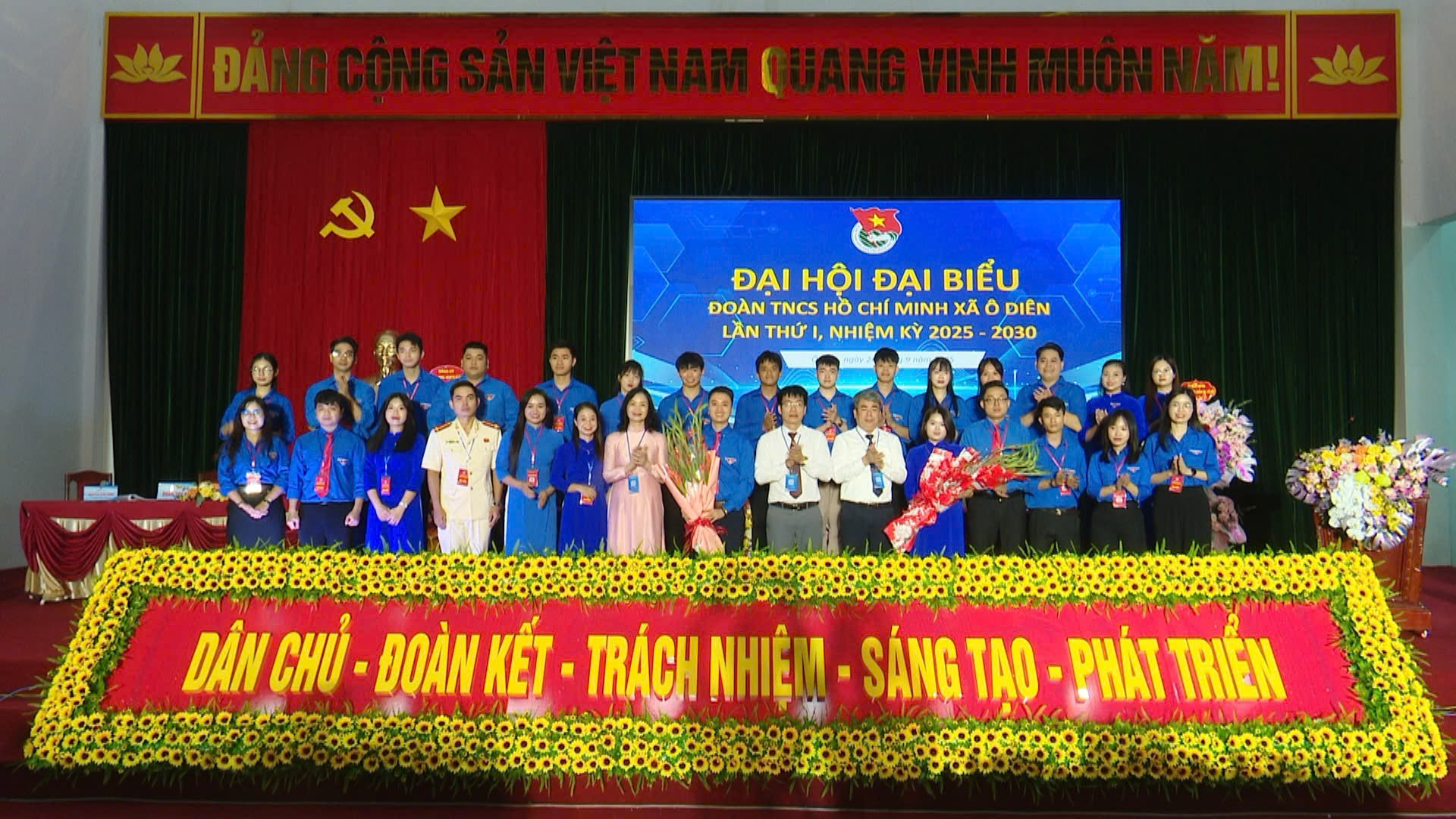 Đại hội Đại biểu Đoàn TNCS HCM xã Ô Diên lần thứ nhất, nhiệm kỳ 2025 - 2030- Ảnh 4.